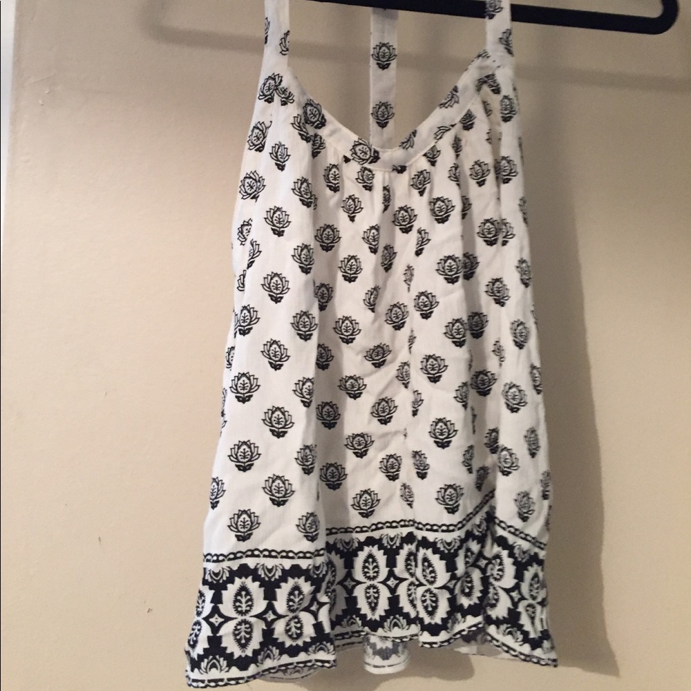 Tribal patterned tank